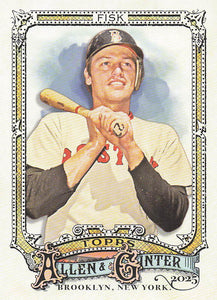 2025 Topps Allen & Ginter Baseball Carlton Fisk #187
