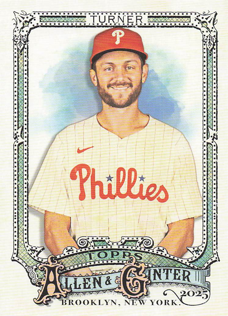 2025 Topps Allen & Ginter Baseball Trea Turner #141