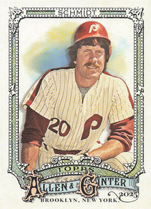 2025 Topps Allen & Ginter Baseball Mike Schmidt #40