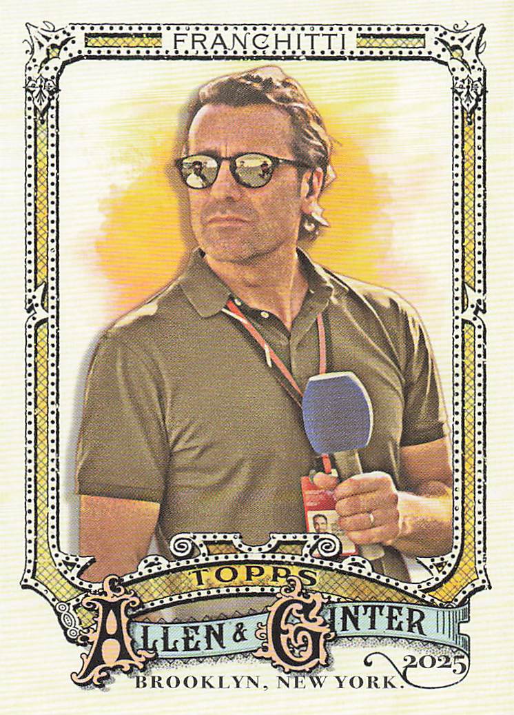 2025 Topps Allen & Ginter Baseball Dario Franchitti #295