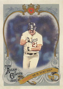 2025 Topps Allen & Ginter Baseball Sweet Victory Kirk Gibson #SV-27