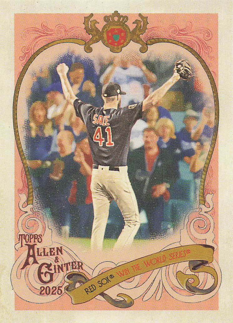 2025 Topps Allen & Ginter Baseball Sweet Victory Chris Sale #SV-24
