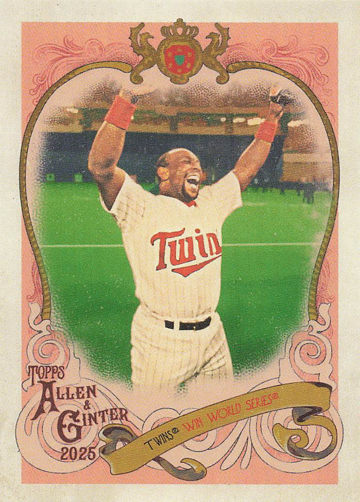 2025 Topps Allen & Ginter Baseball Sweet Victory Kirby Puckett #SV-28