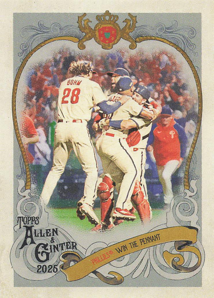 2025 Topps Allen & Ginter Baseball Sweet Victory Alec Bohm #SV-4