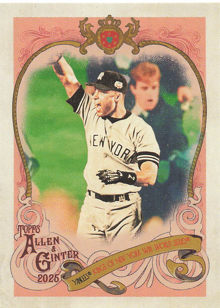 2025 Topps Allen & Ginter Baseball Sweet Victory Derek Jeter #SV-22