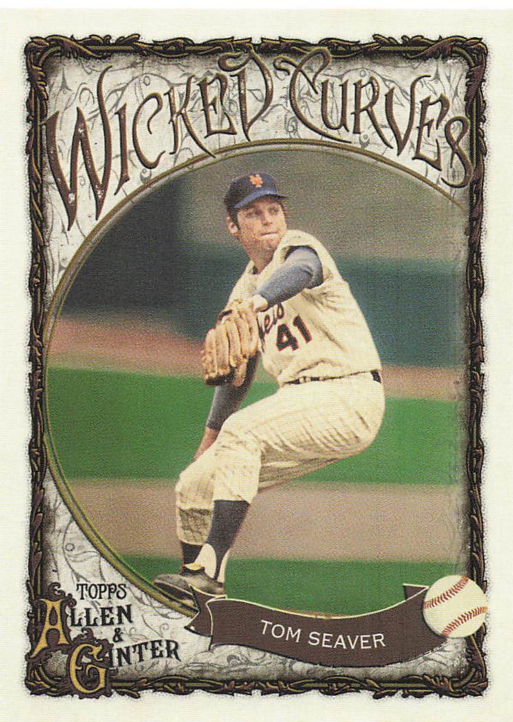 2025 Topps Allen & Ginter Baseball Wicked Curves Tom Seaver #WC-31