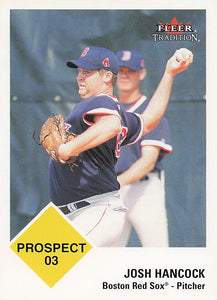 2003 Fleer Tradition Baseball Josh Hancock #444
