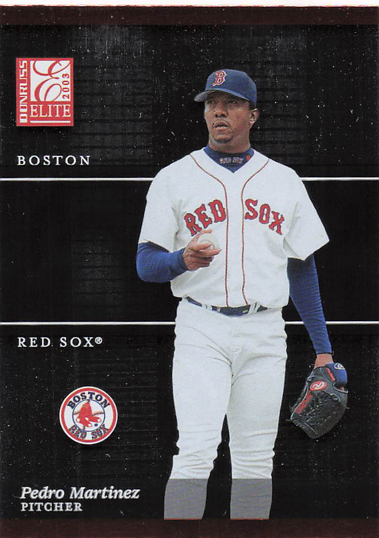 2003 Donruss Elite Baseball Pedro Martinez #15