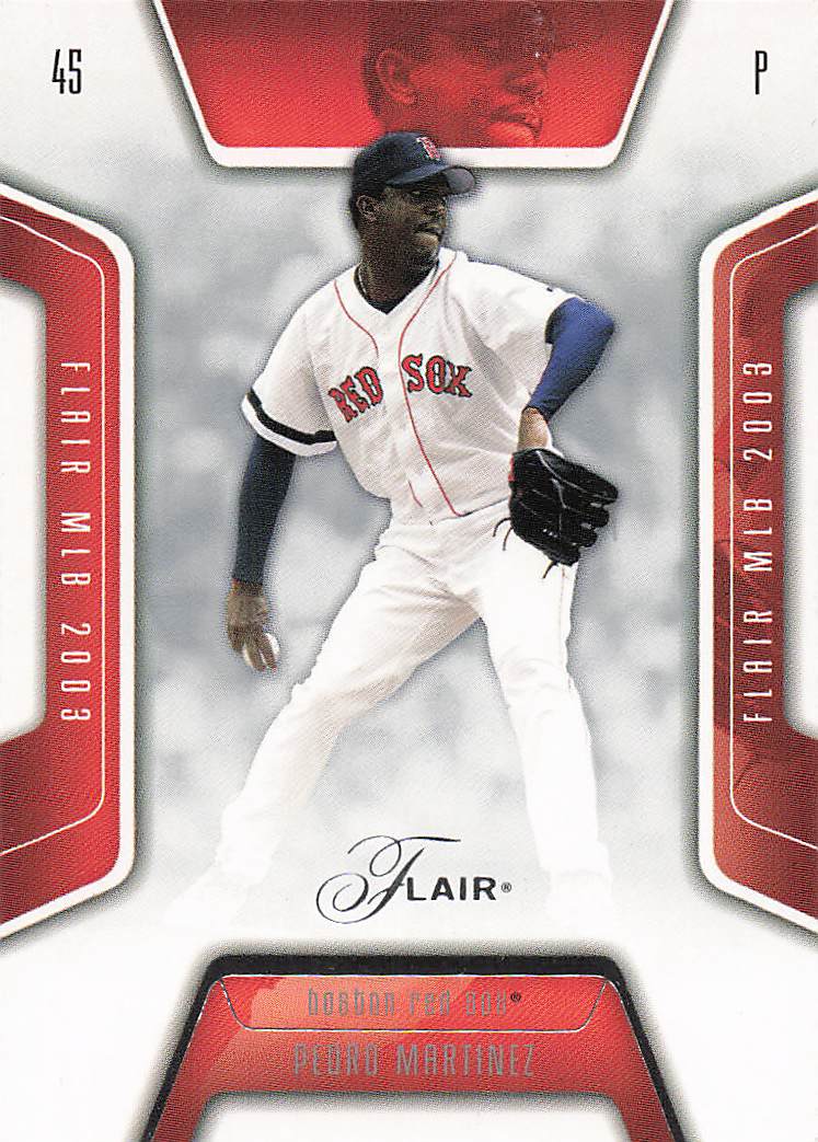 2003 Flair Baseball Pedro Martinez #7