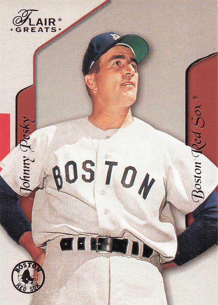2003 Flair Greats Baseball Johnny Pesky #55