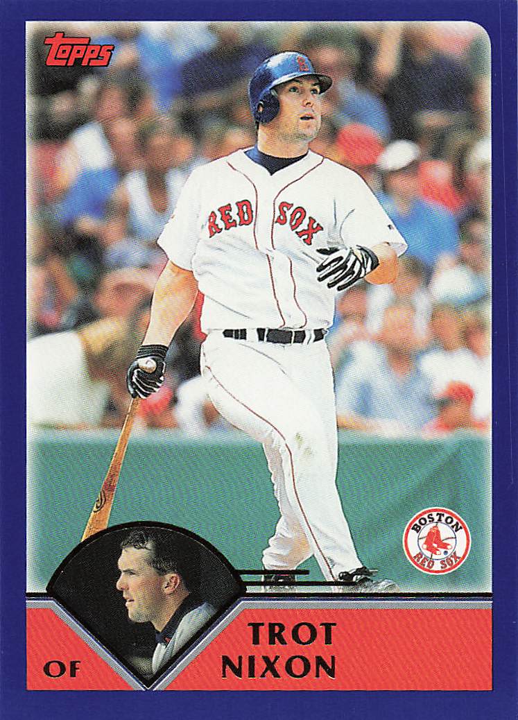 2003 Topps Baseball Trot Nixon #15