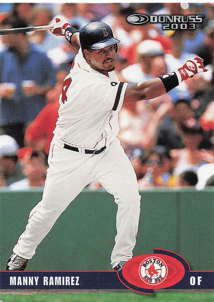 2003 Donruss Baseball Manny Ramirez #96
