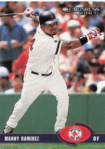 2003 Donruss Baseball Manny Ramirez #96