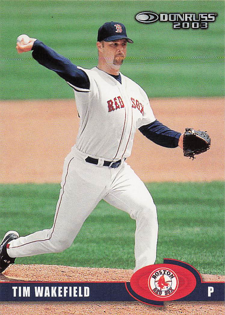 2003 Donruss Baseball Tim Wakefield #105