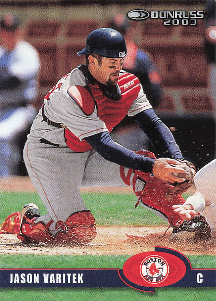 2003 Donruss Baseball Jason Varitek #106
