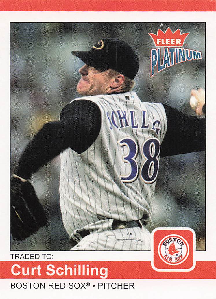 2004 Fleer Platinum Baseball Curt Schilling #29