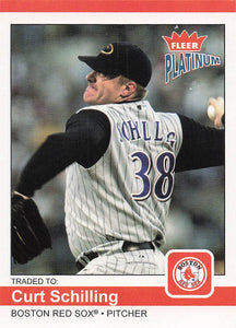 2004 Fleer Platinum Baseball Curt Schilling #29