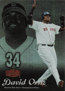 2006 Flair Showcase Baseball David Ortiz #10