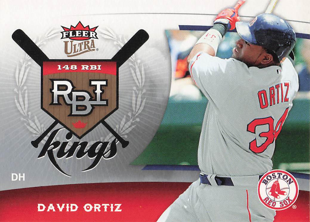 2006 Ultra Baseball RBI Kings David Ortiz #RBI2