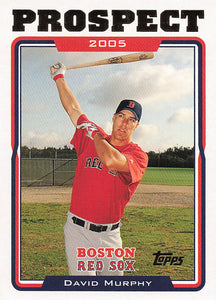 2005 Topps Updates & Highlights Baseball David Murphy #UH109