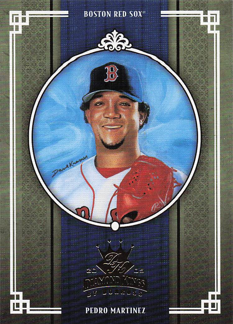 2005 Donruss Diamond Kings Baseball Pedro Martinez #41