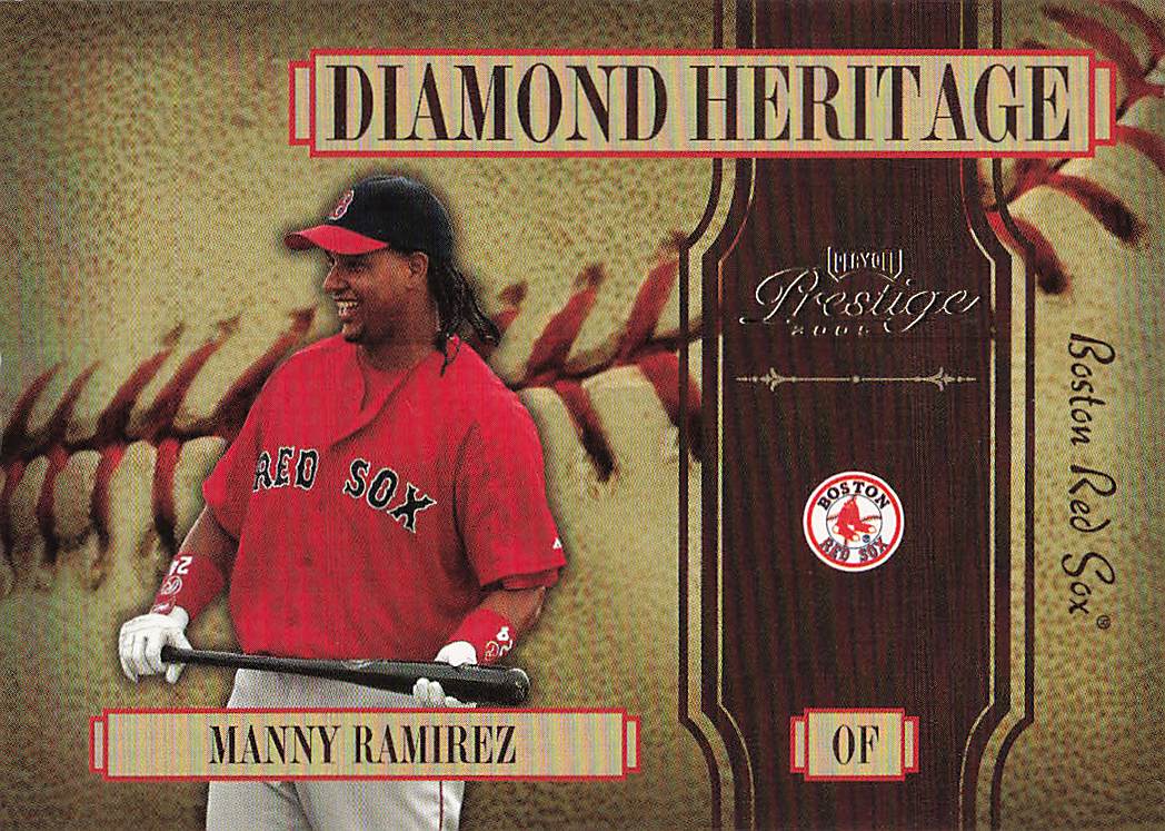 2005 Playoff Prestige Baseball Diamond Heritage Manny Ramirez #DH-7