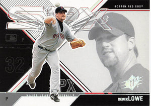 2003 SPx Baseball Derek Lowe #19