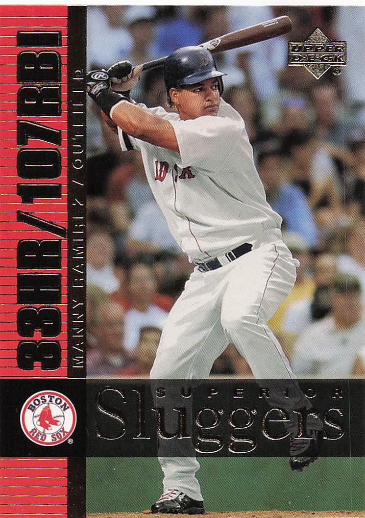 2003 Upper Deck Baseball Superior Sluggers Manny Ramirez #S3