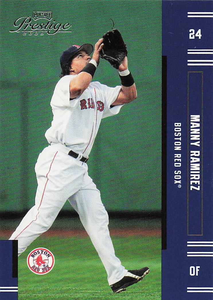 2005 Playoff Prestige Baseball Manny Ramirez #124