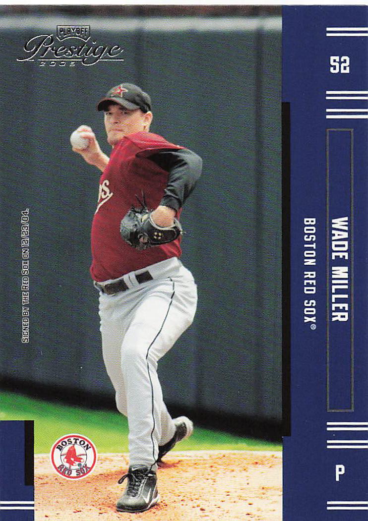 2005 Playoff Prestige Baseball Wade Miller #142