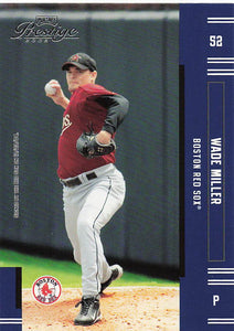 2005 Playoff Prestige Baseball Wade Miller #142