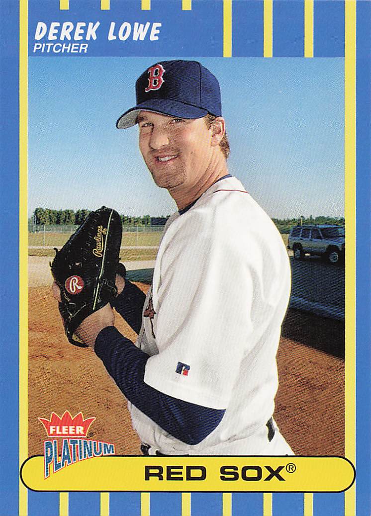 2003 Fleer Platinum Baseball Derek Lowe #24