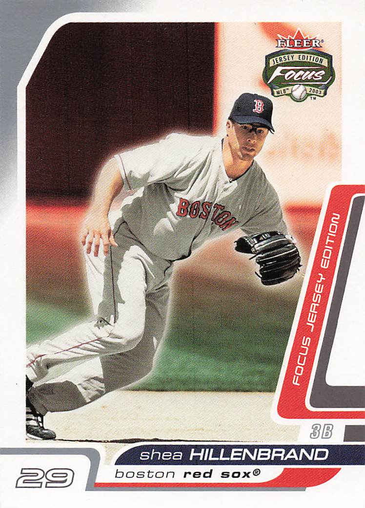 2003 Fleer Focus Jersey Edition Baseball Shea Hillenbrand #41