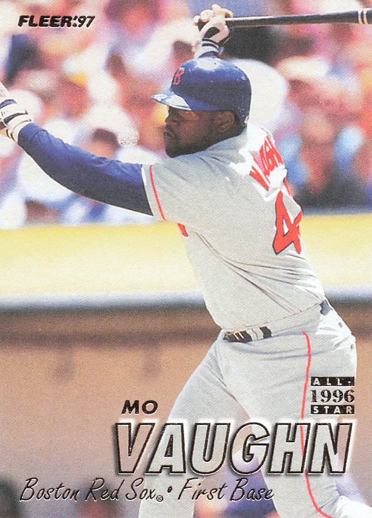 1997 Fleer Baseball Mo Vaughn #32