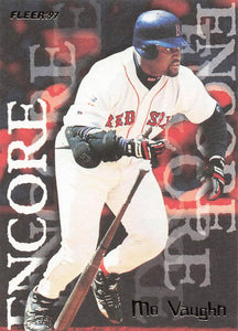 1997 Fleer Baseball Mo Vaughn #719