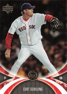 2005 UD Mini Jersey Collection Baseball Curt Schilling #12