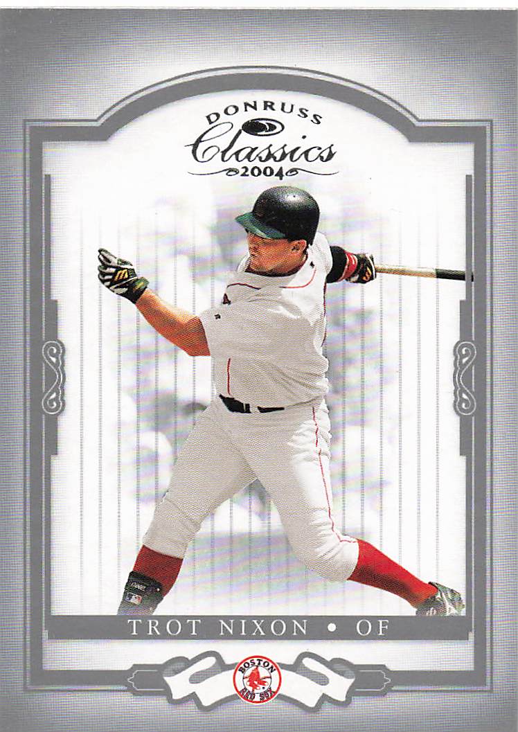 2004 Donruss Classics Baseball Trot Nixon #7