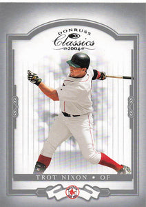 2004 Donruss Classics Baseball Trot Nixon #7