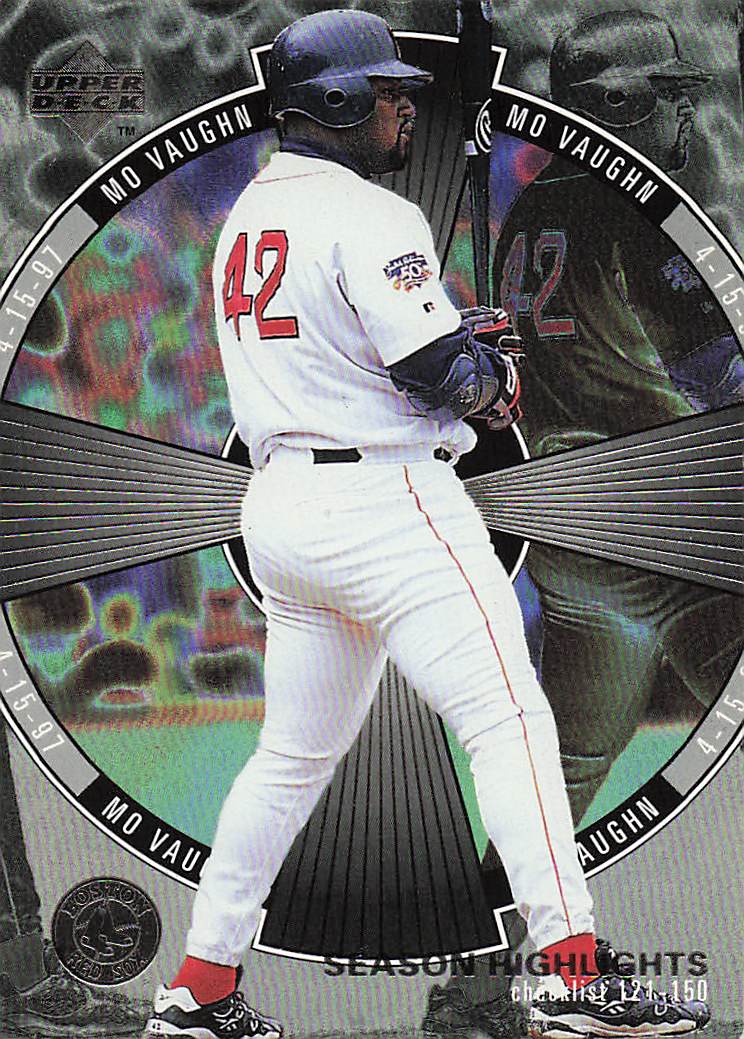 1998 Upper Deck Baseball Mo Vaughn #248