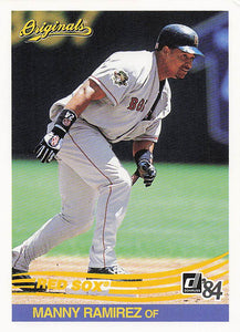 2002 Donruss Originals Baseball Manny Ramirez #179