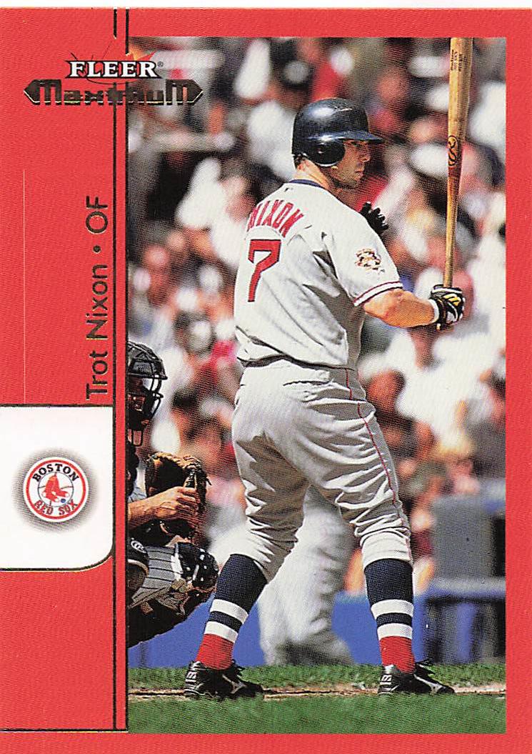 2002 Fleer Maximum Baseball Trot Nixon #132