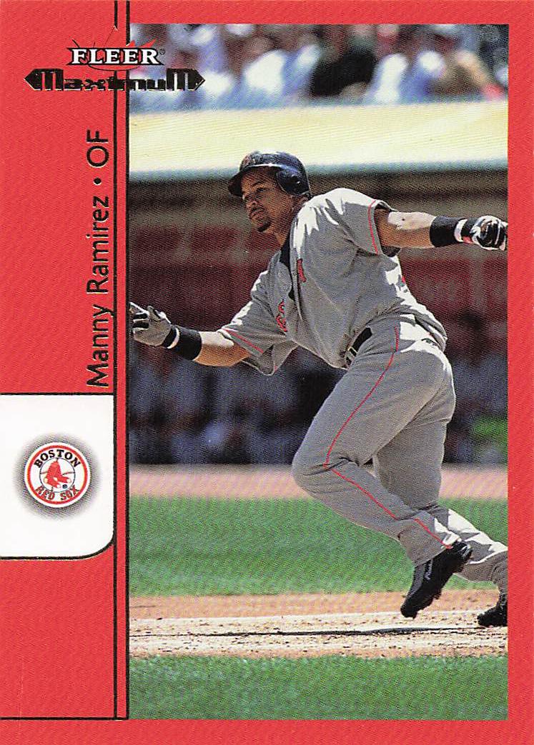 2002 Fleer Maximum Baseball Manny Ramirez #4