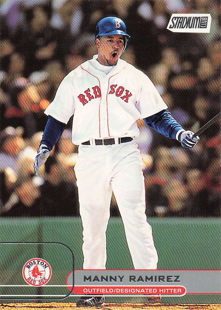 2002 Stadium Club Baseball Manny Ramirez #40