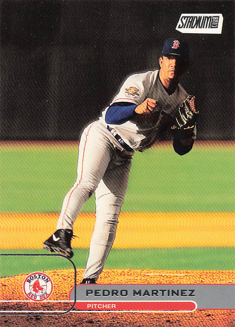 2002 Stadium Club Baseball Pedro Martinez #1