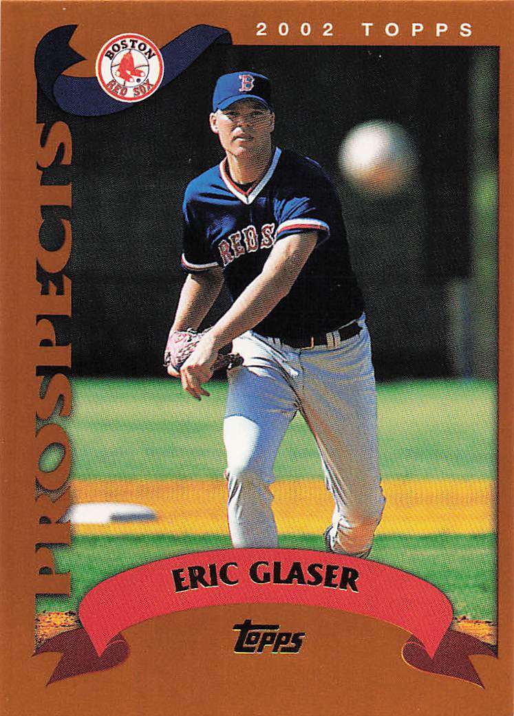2002 Topps Baseball Eric Glaser #322 Rookie