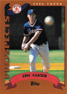 2002 Topps Baseball Eric Glaser #322 Rookie