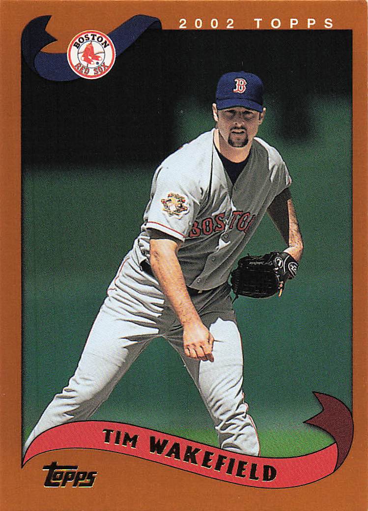 2002 Topps Baseball Tim Wakefield #187