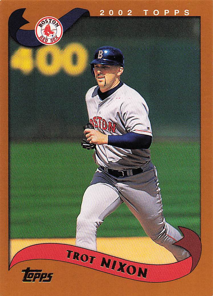 2002 Topps Baseball Trot Nixon #44