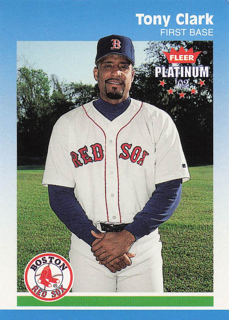 2002 Fleer Platinum Baseball Tony Clark #154