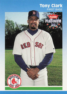 2002 Fleer Platinum Baseball Tony Clark #154